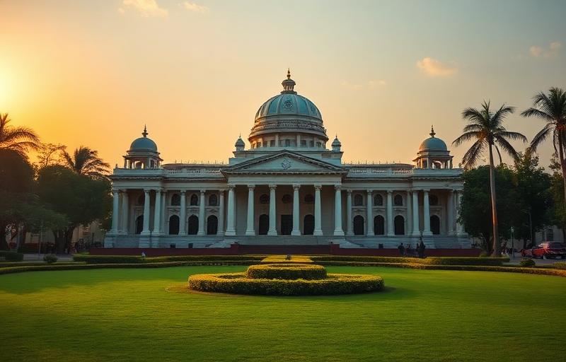 Iconic landmark of Bangalore - drop taxi route