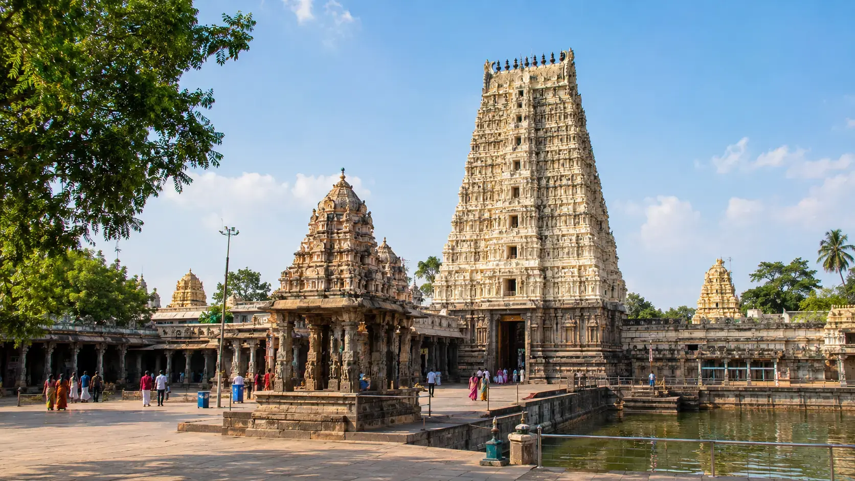 Ekambareswarar Temple, Kanchipuram Ekambareswarar Temple in Kanchipuram, Tamil Nadu