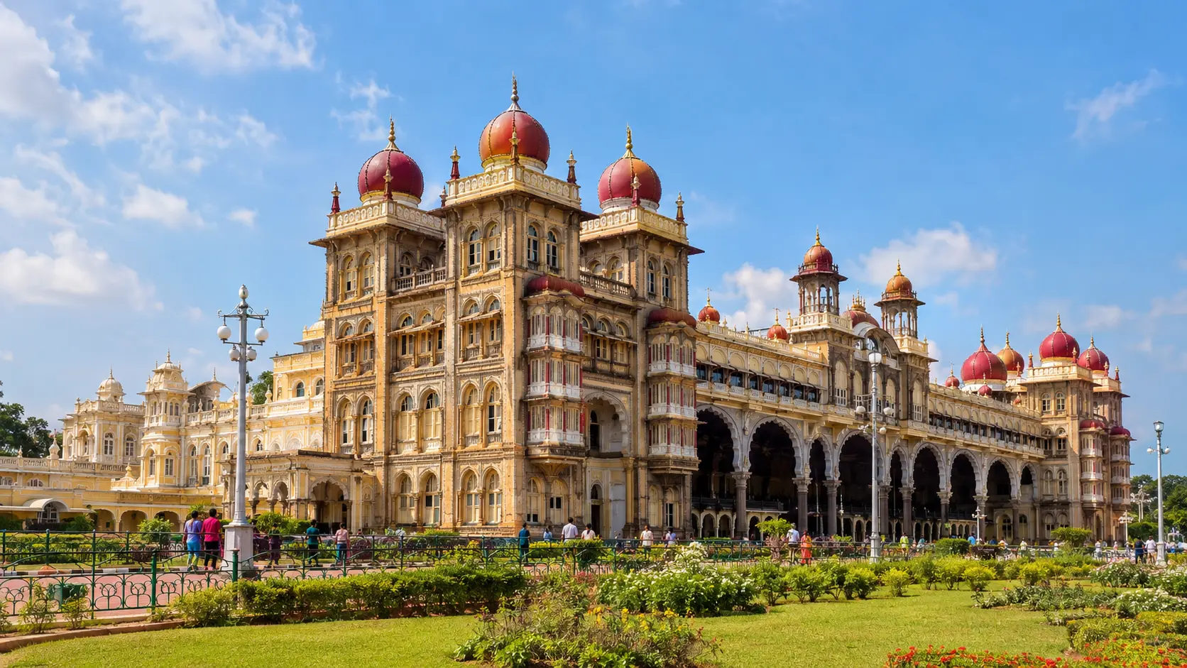 Mysore Palace in Mysore