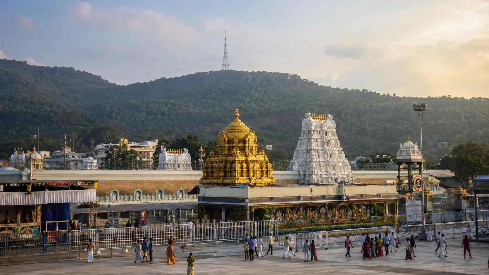 Tirumala Sri Venkateswara Temple Tirumala Sri Venkateswara Temple near Tirupati Andhra Pradesh