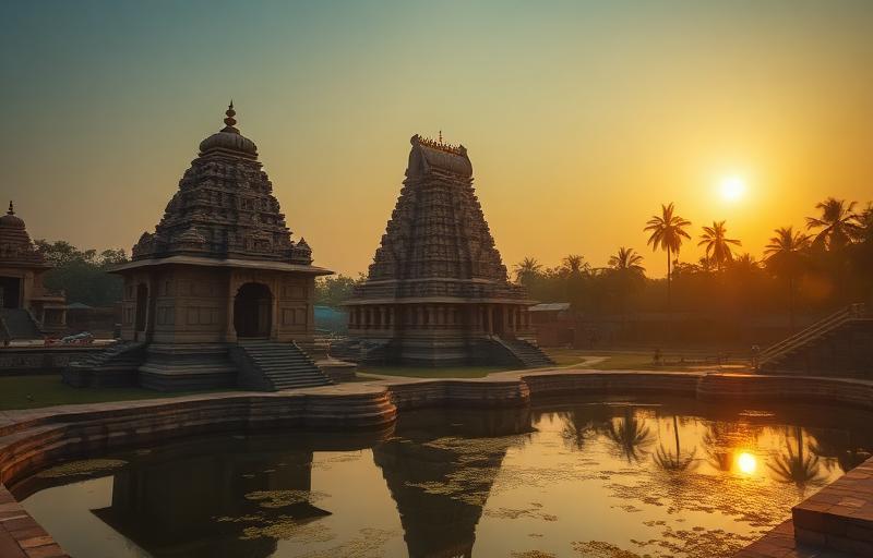 Iconic landmark of Tiruppur - drop taxi route