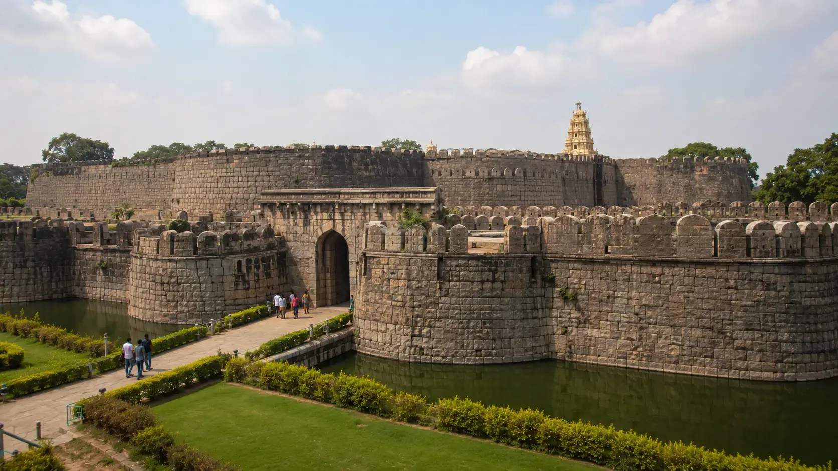 Vellore Fort in Vellore Tamil Nadu